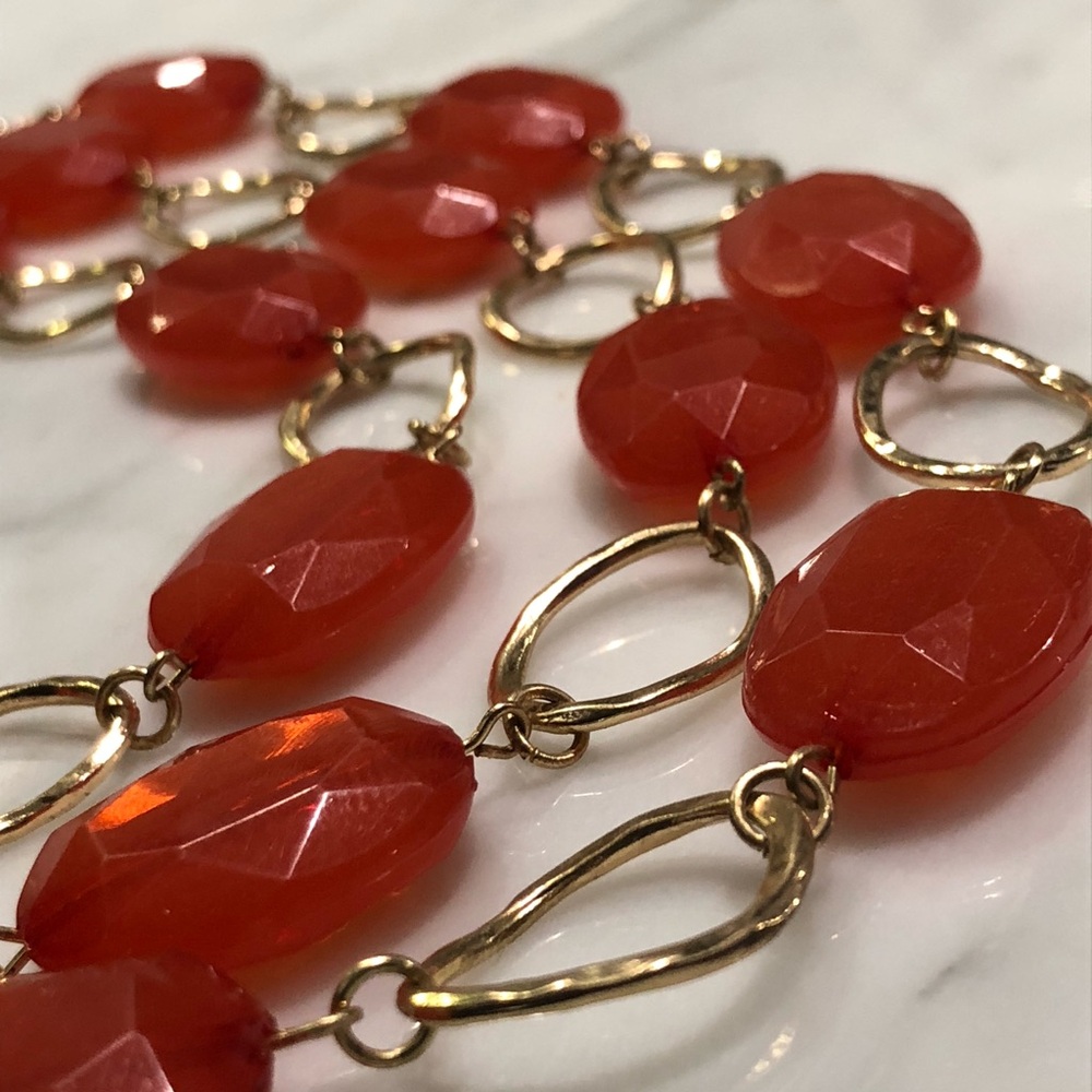 Multi Strand Statement Necklace - image 3